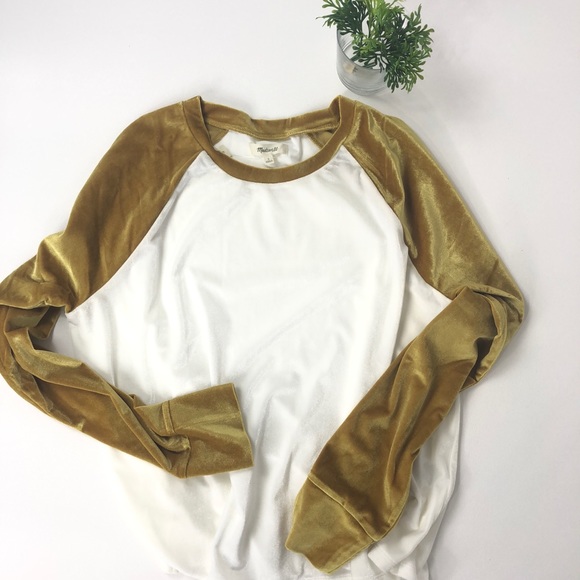 velvet baseball tee